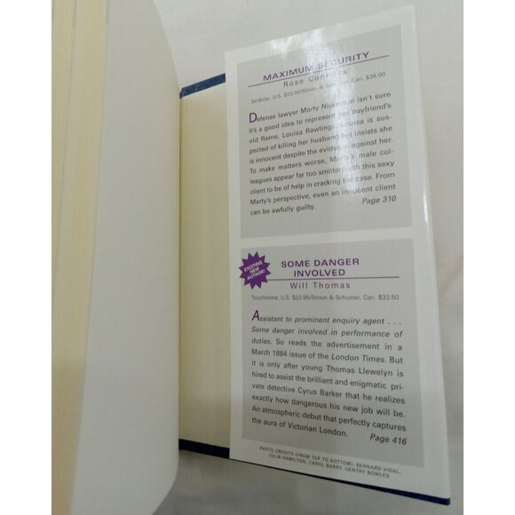 Reader's Digest 4 Novels in 1 Vol 6 2004 HC 1st Ed w/ Dust Jacket NM - Picture 7 of 12